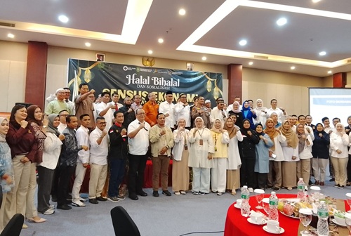 PHRI Riau Gelar Halalbihalal Sekaligus Sosialisasi Sensus Ekonomi 2026 (foto/mimi)